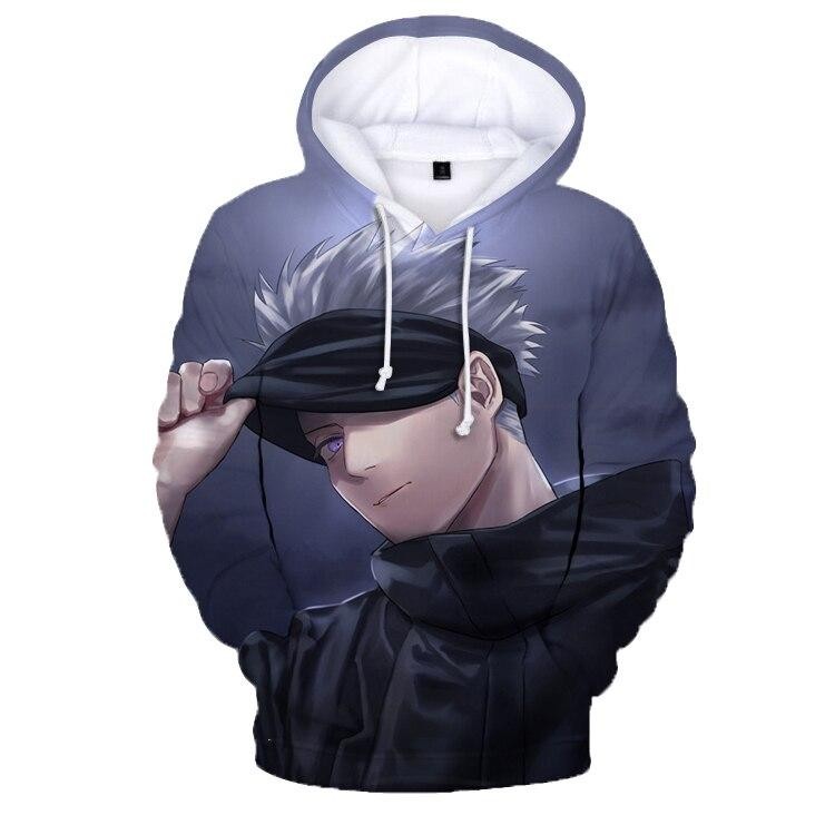 Jujutsu Kaisen Anime 3D Print Hoodie