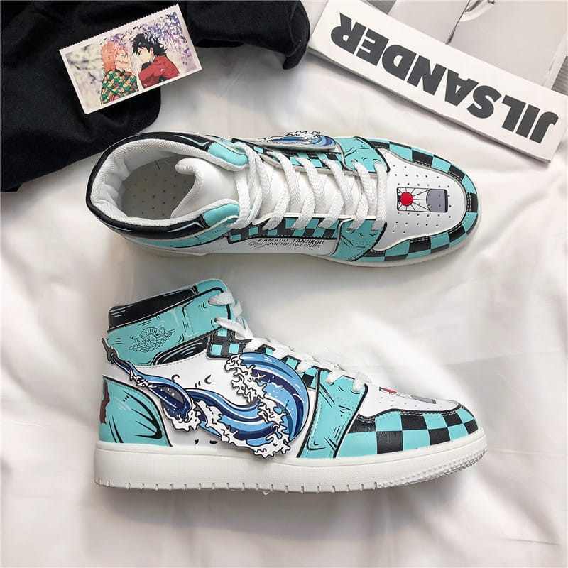 Anime High-Top Sports Sneakers Demon Slayer