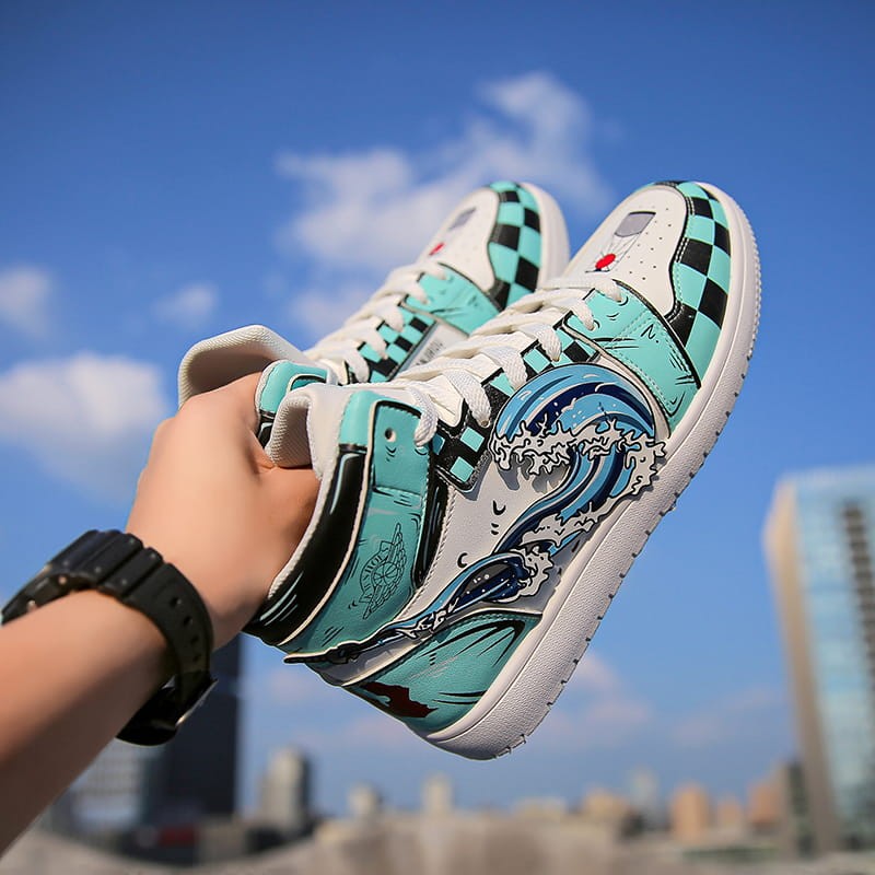Anime High-Top Sports Sneakers Demon Slayer