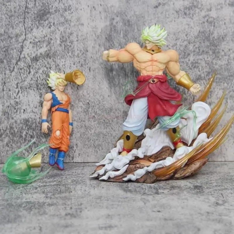 Dragon Ball Anime Figure - Broly i Son Goku