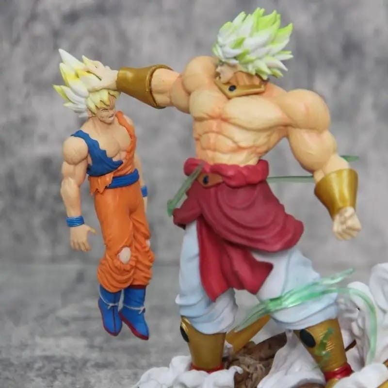Dragon Ball Anime Figure - Broly i Son Goku
