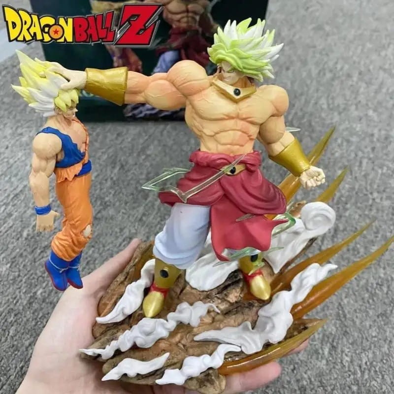 Dragon Ball Anime Figure - Broly i Son Goku