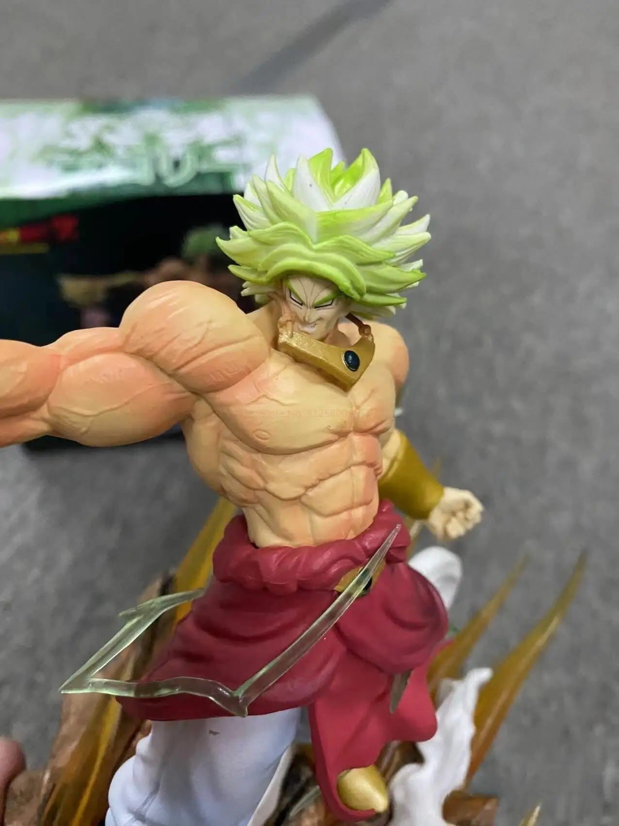 Dragon Ball Anime Figure - Broly i Son Goku