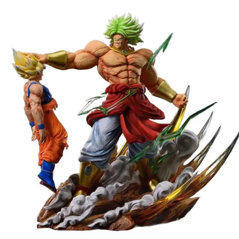 Dragon Ball Anime Figure - Broly i Son Goku
