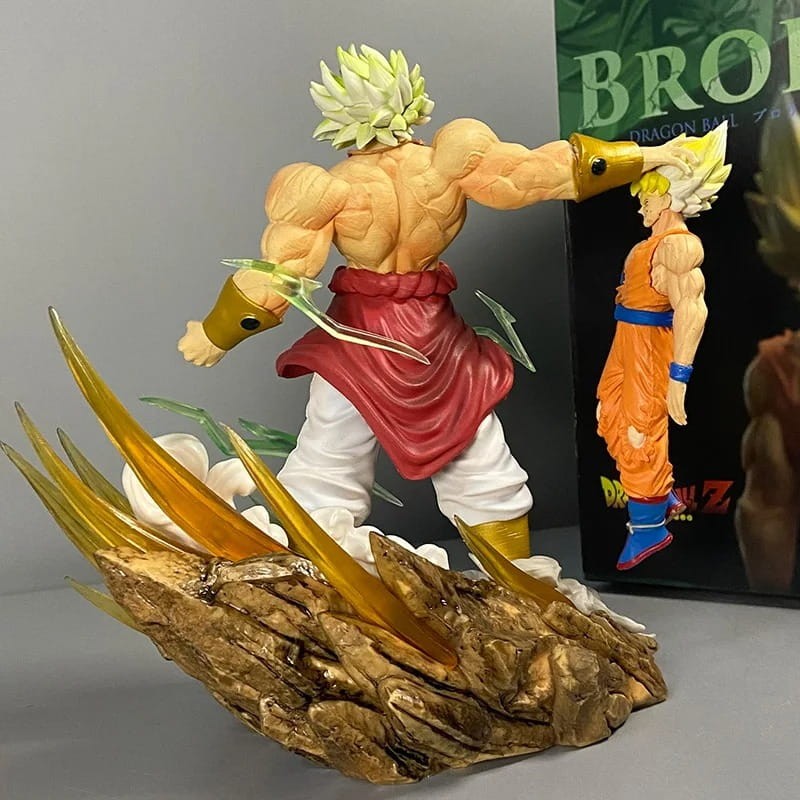 Dragon Ball Anime Figure - Broly i Son Goku
