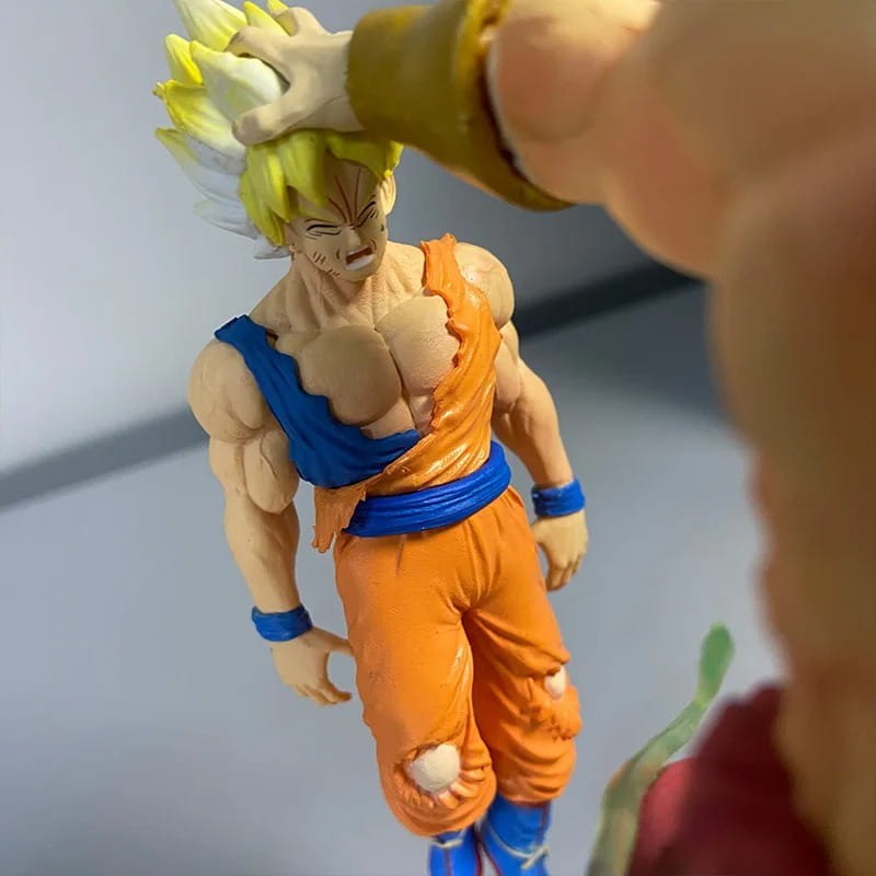 Dragon Ball Anime Figure - Broly i Son Goku