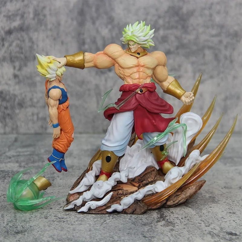 Dragon Ball Anime Figure - Broly i Son Goku