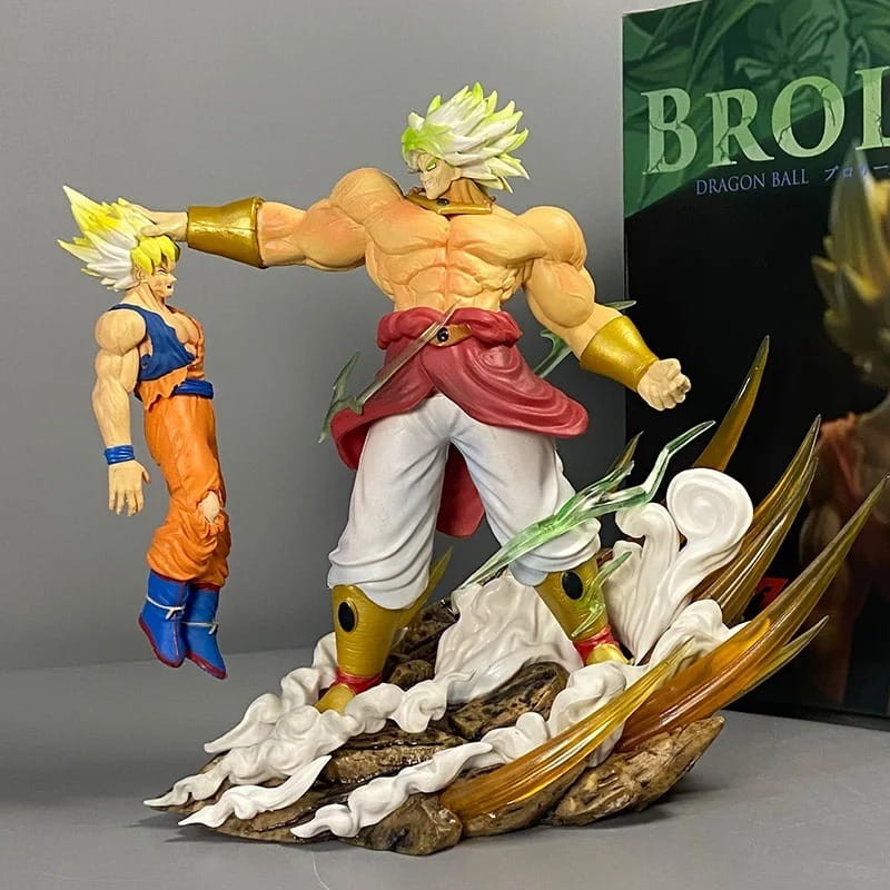 Dragon Ball Anime Figure - Broly i Son Goku