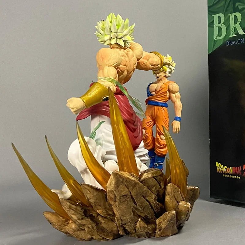 Dragon Ball Anime Figure - Broly i Son Goku