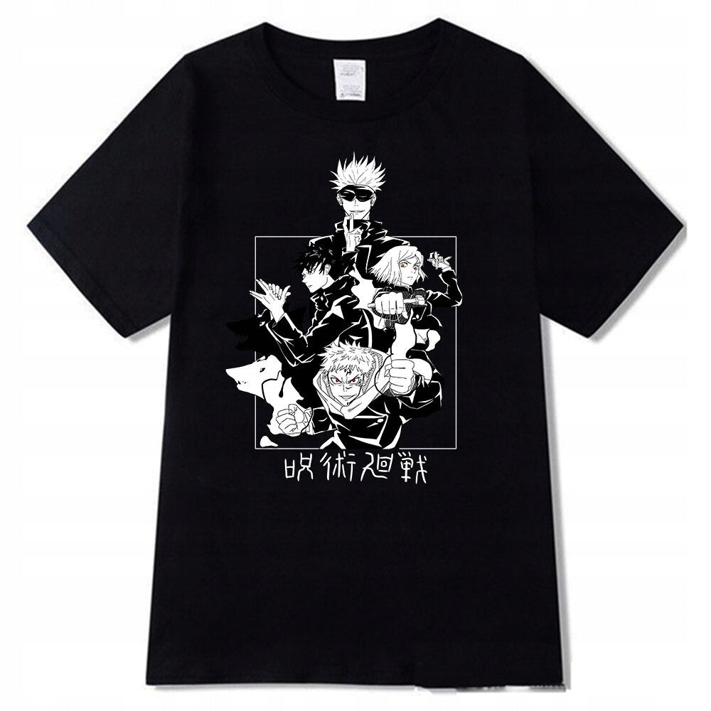 Anime Koszulka 100% Bawełna Jujutsu Kaisen