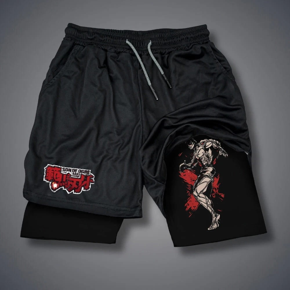 Baki Anime Summer Sports Shorts