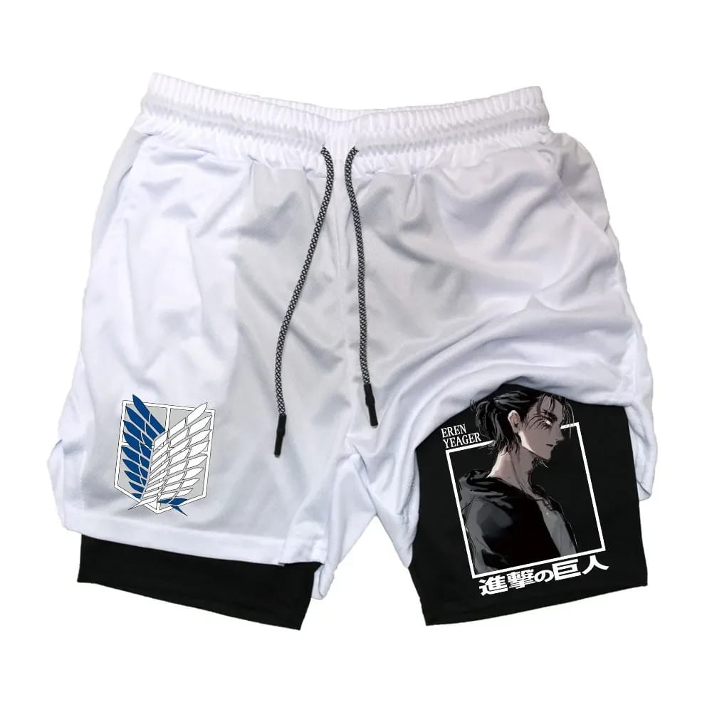 Attack on Titan Anime Summer Sports Shorts