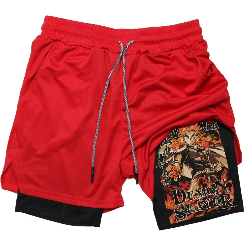 Demon Slayer Anime Summer Sports Shorts