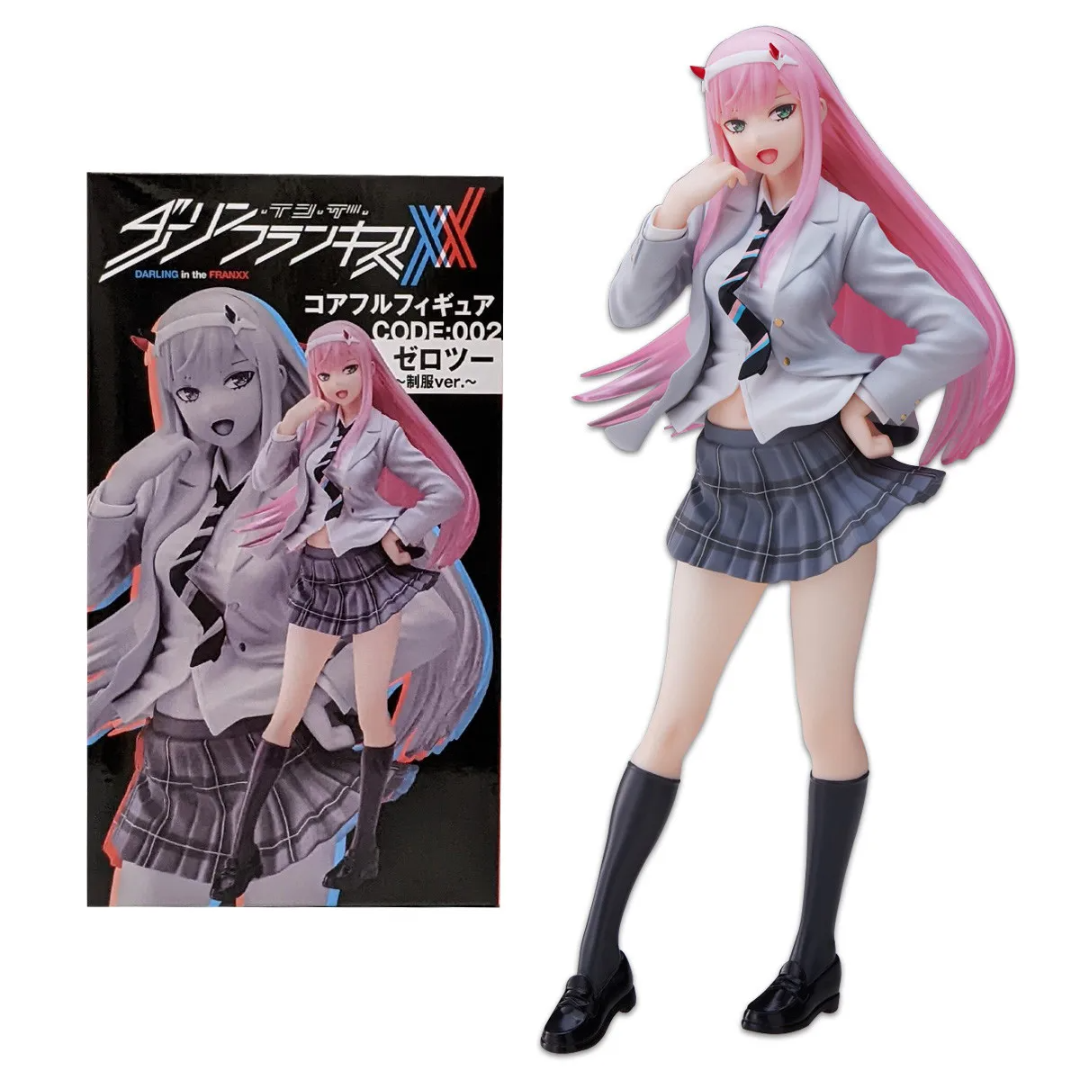 Piękna Figure Collectible Zero Two Darling in the Franxx