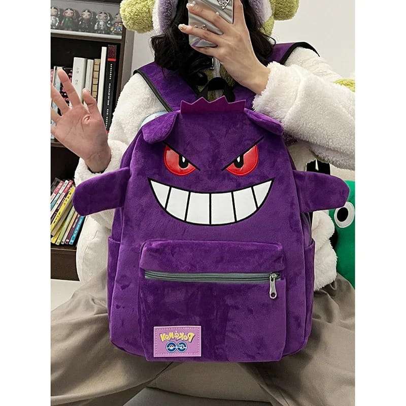 Pokémon School Backpack Gengar Colors