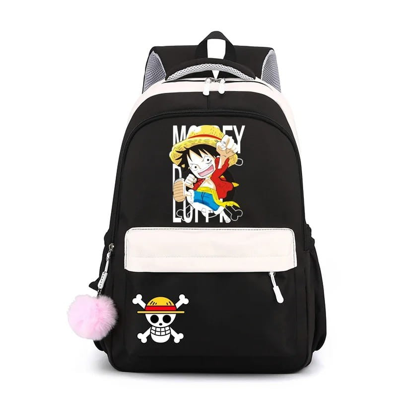 Anime School Backpack One Piece Colors