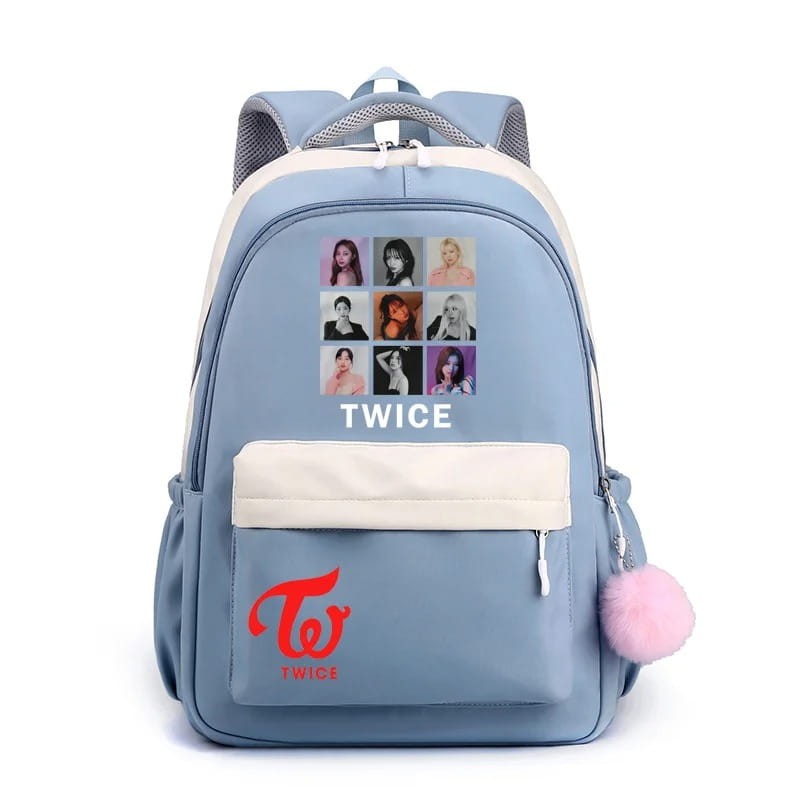 Twice School Backpack K-Pop Colors