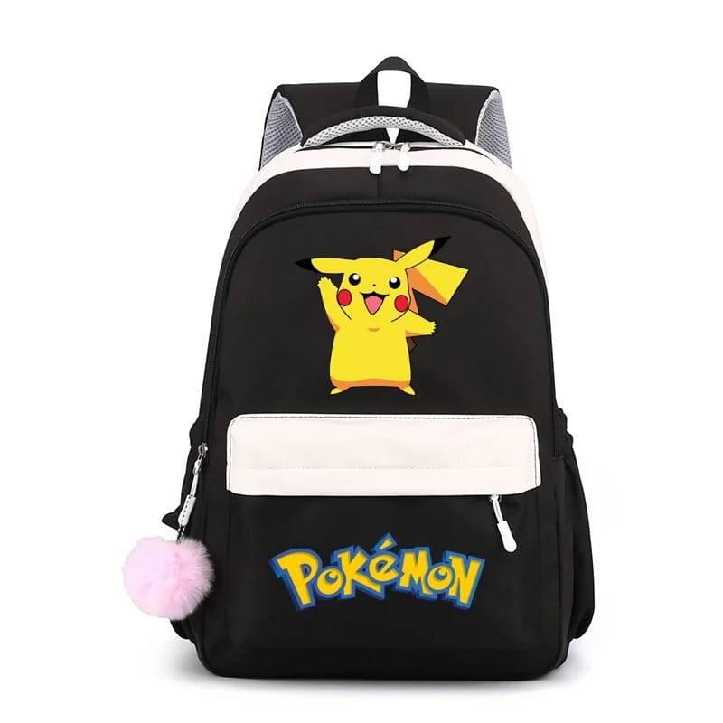 Anime School Backpack Pokemon Colors