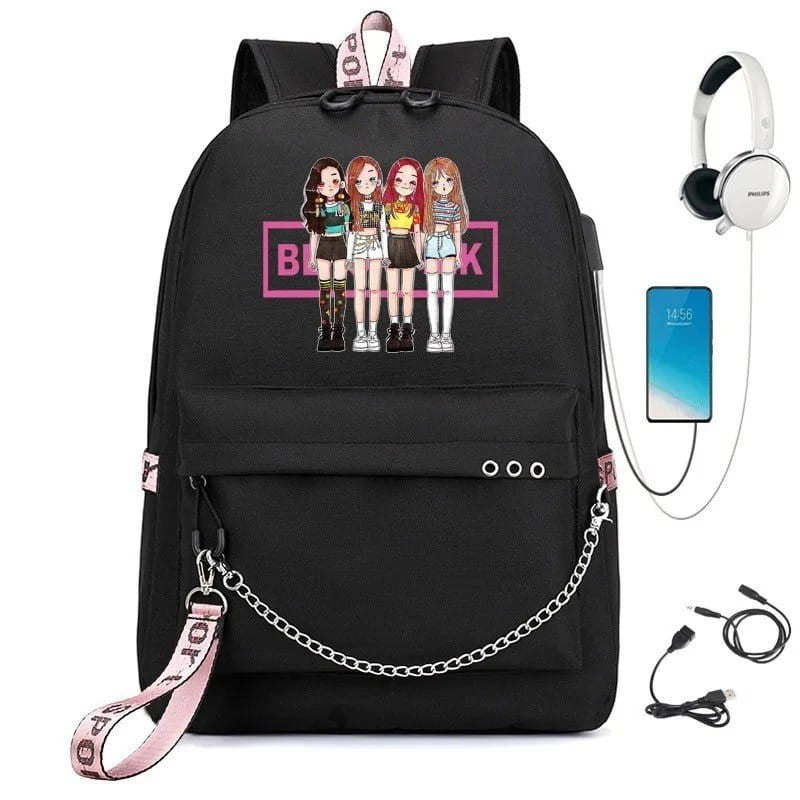 K-Pop School Backpack BLACKPINK Designs
