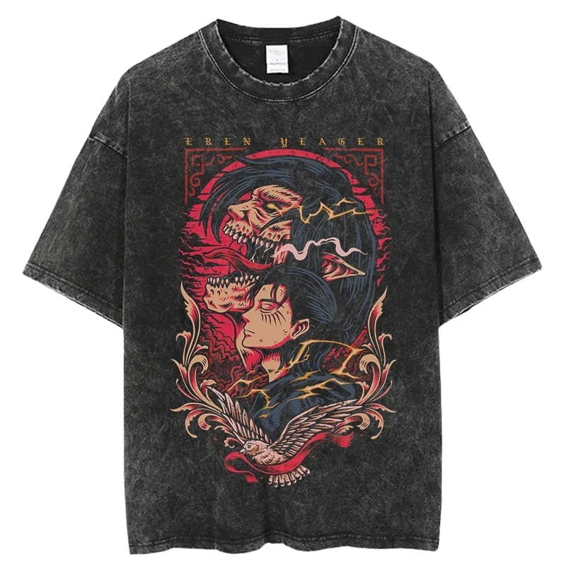 Anime T-Shirt Attack on Titan 100% Cotton