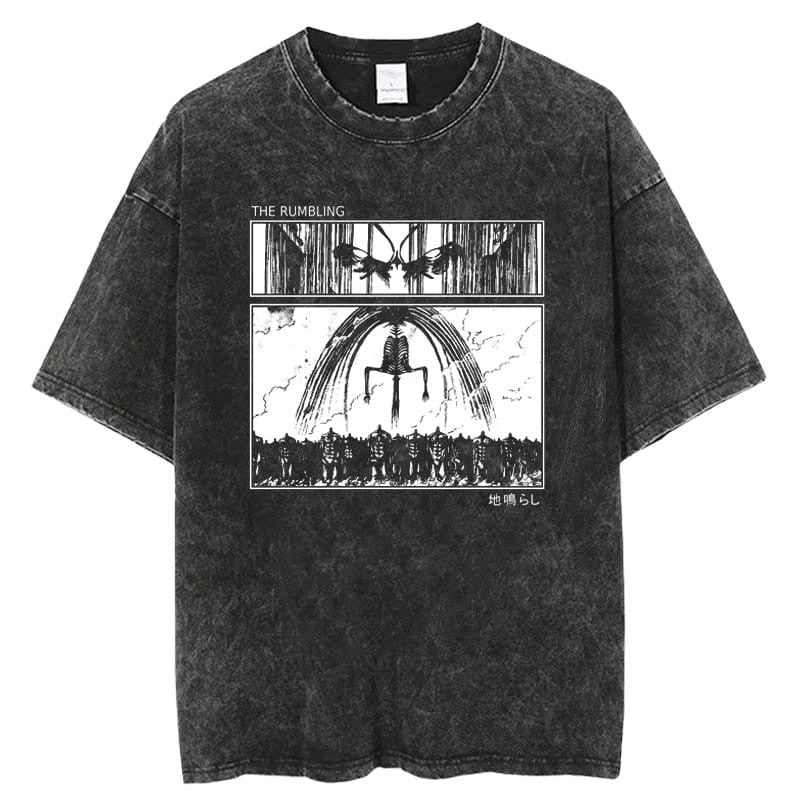 Anime T-Shirt Attack on Titan 100% Cotton