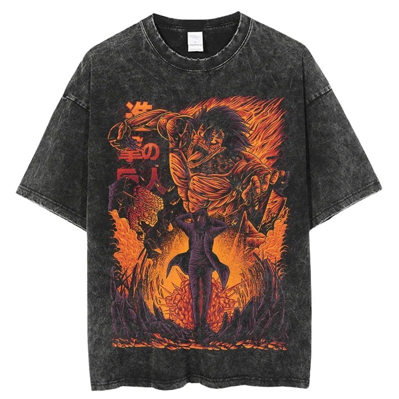 Anime T-Shirt Attack on Titan 100% Cotton