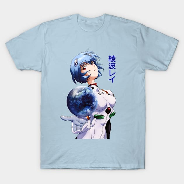 Anime 100% Cotton T-Shirt Neon Genesis Evangelion