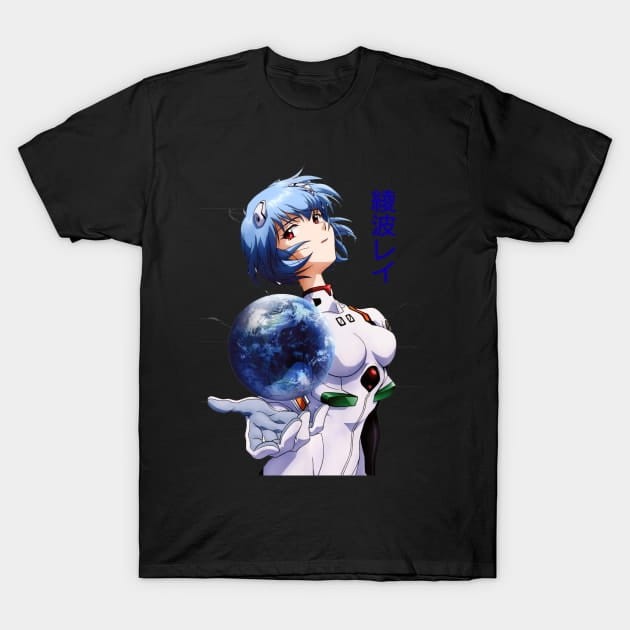 Anime 100% Cotton T-Shirt Neon Genesis Evangelion