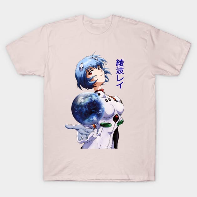 Anime 100% Cotton T-Shirt Neon Genesis Evangelion