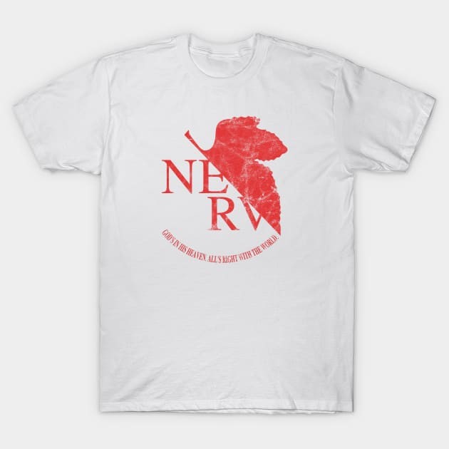 Anime 100% Cotton T-Shirt Neon Genesis Evangelion