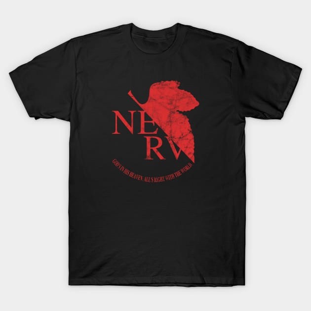 Anime 100% Cotton T-Shirt Neon Genesis Evangelion