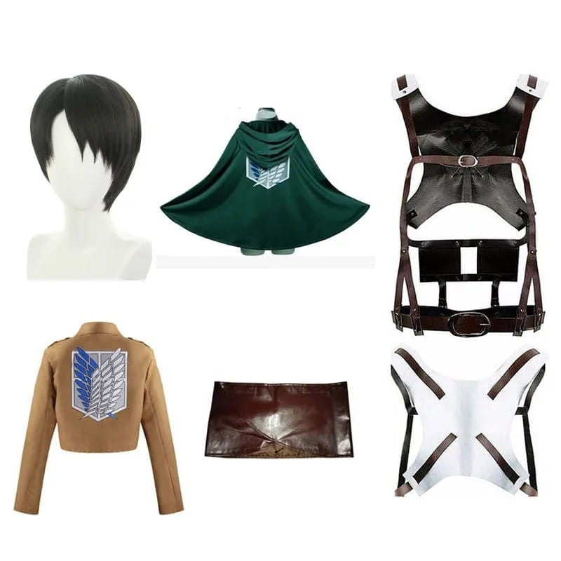 Anime Cosplay Costume Attack on Titan - Levi Ackerman