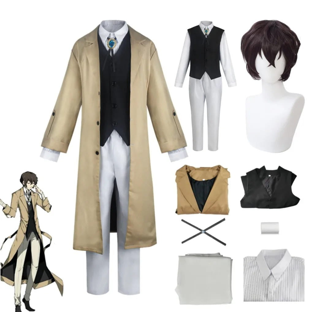 Anime Cosplay Costume Bungo Stray Dogs - Osamu Dazai
