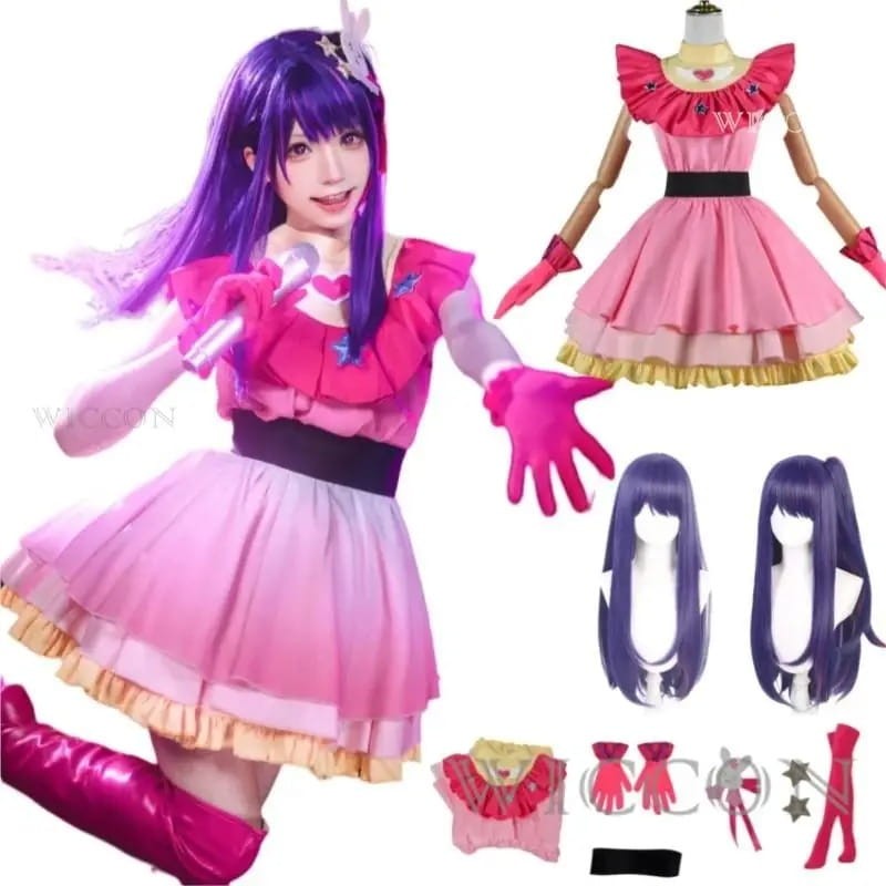 Anime Cosplay Costume Oshi No Ko Ai - Ai Hoshino