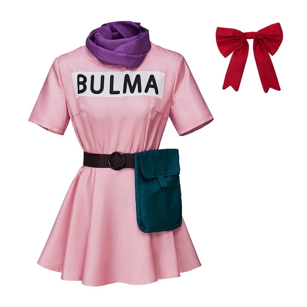 Anime Cosplay Costume Dragon ball - Bulma