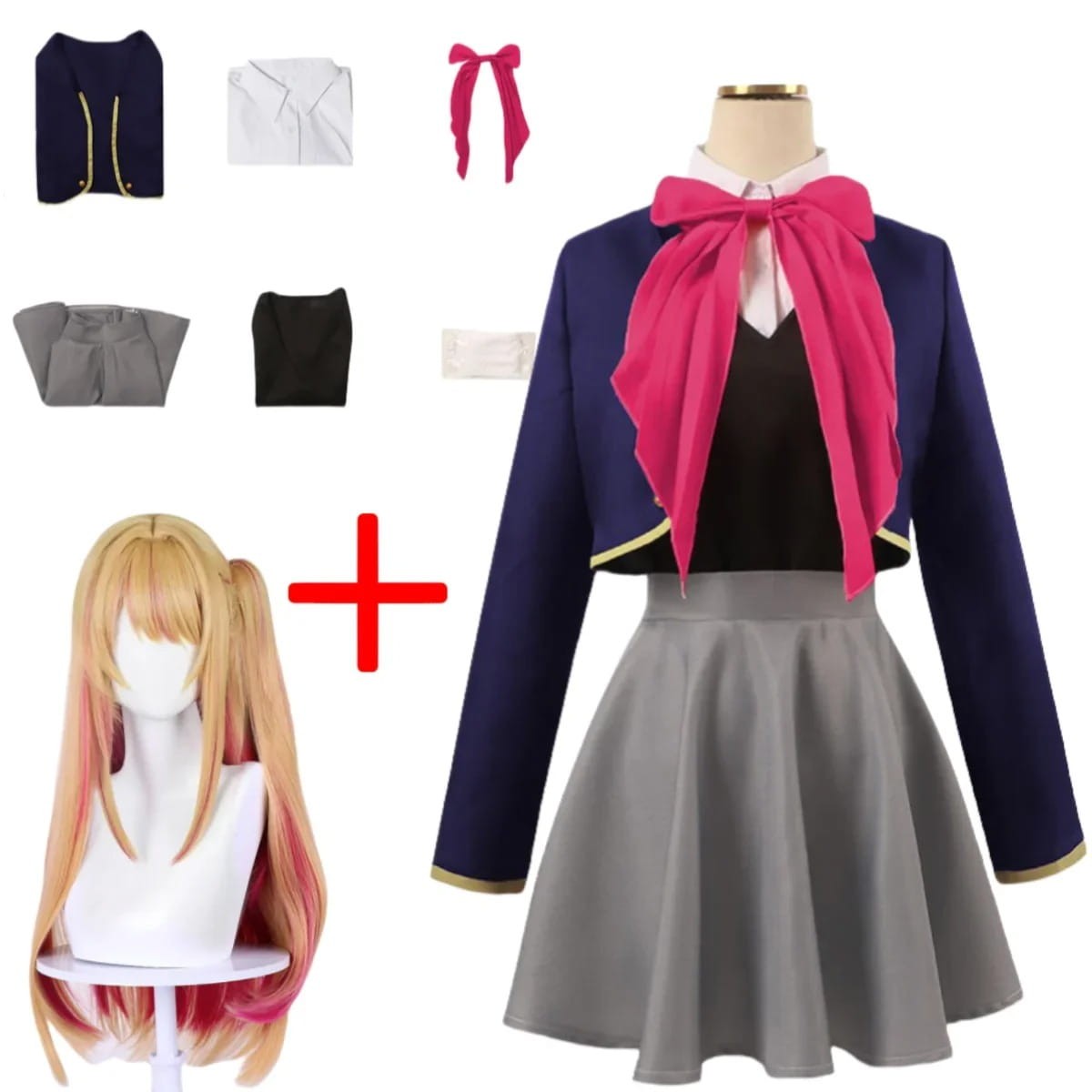 Anime Cosplay Costume Oshi No Ko Ai - Ruby Hoshino