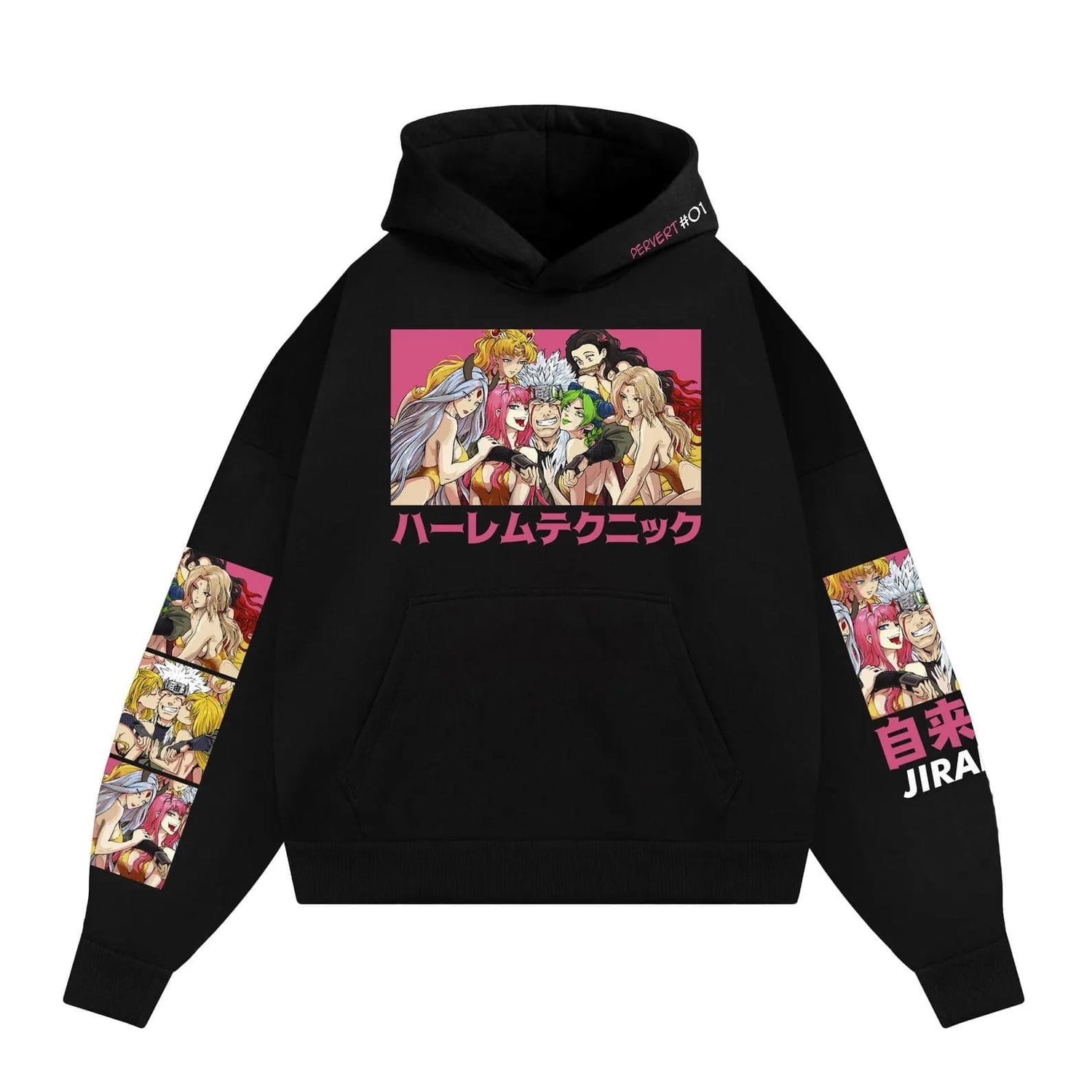 Naruto Shippuden Jiraiya Anime Cotton Hoodie