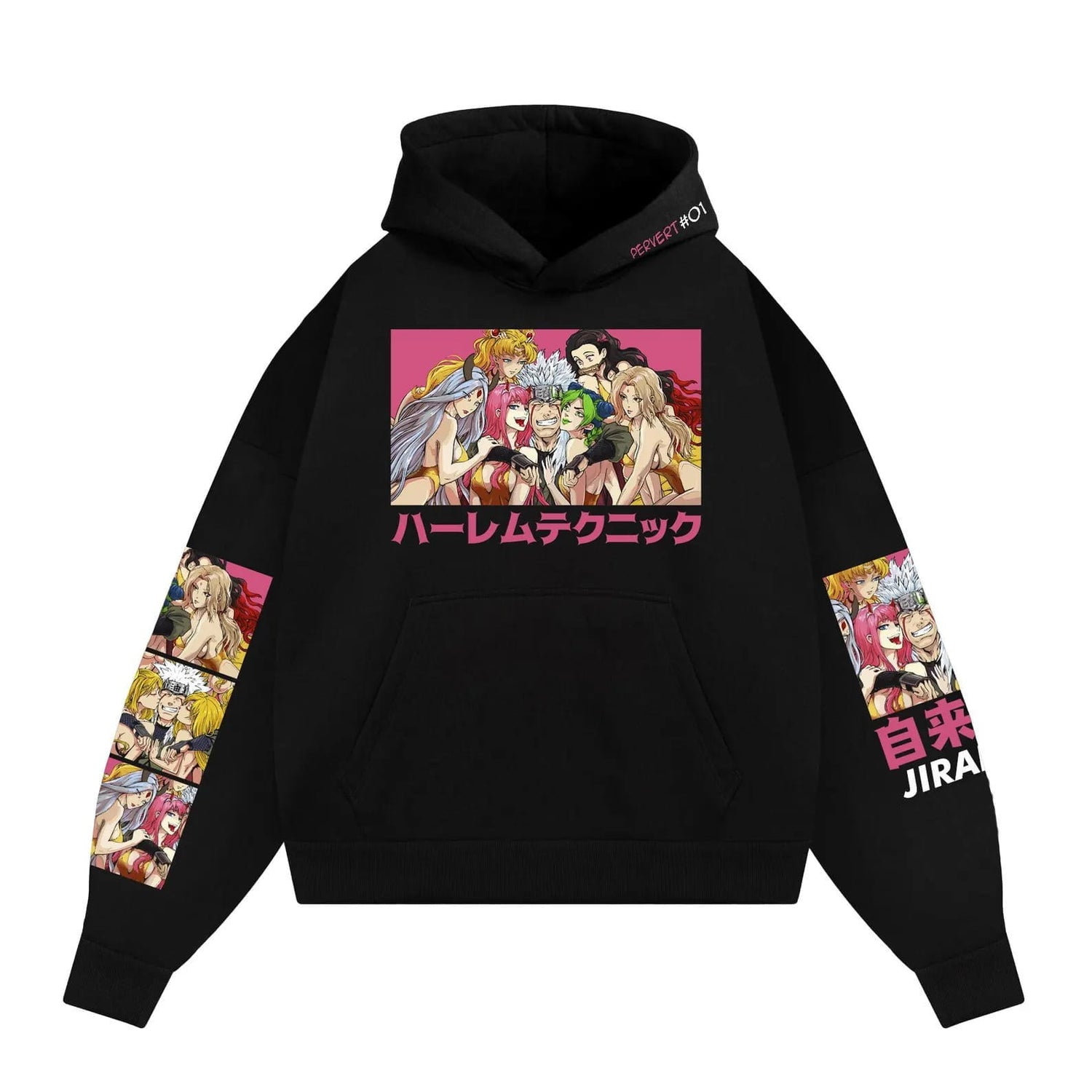 Naruto Shippuden Jiraiya Anime Cotton Hoodie
