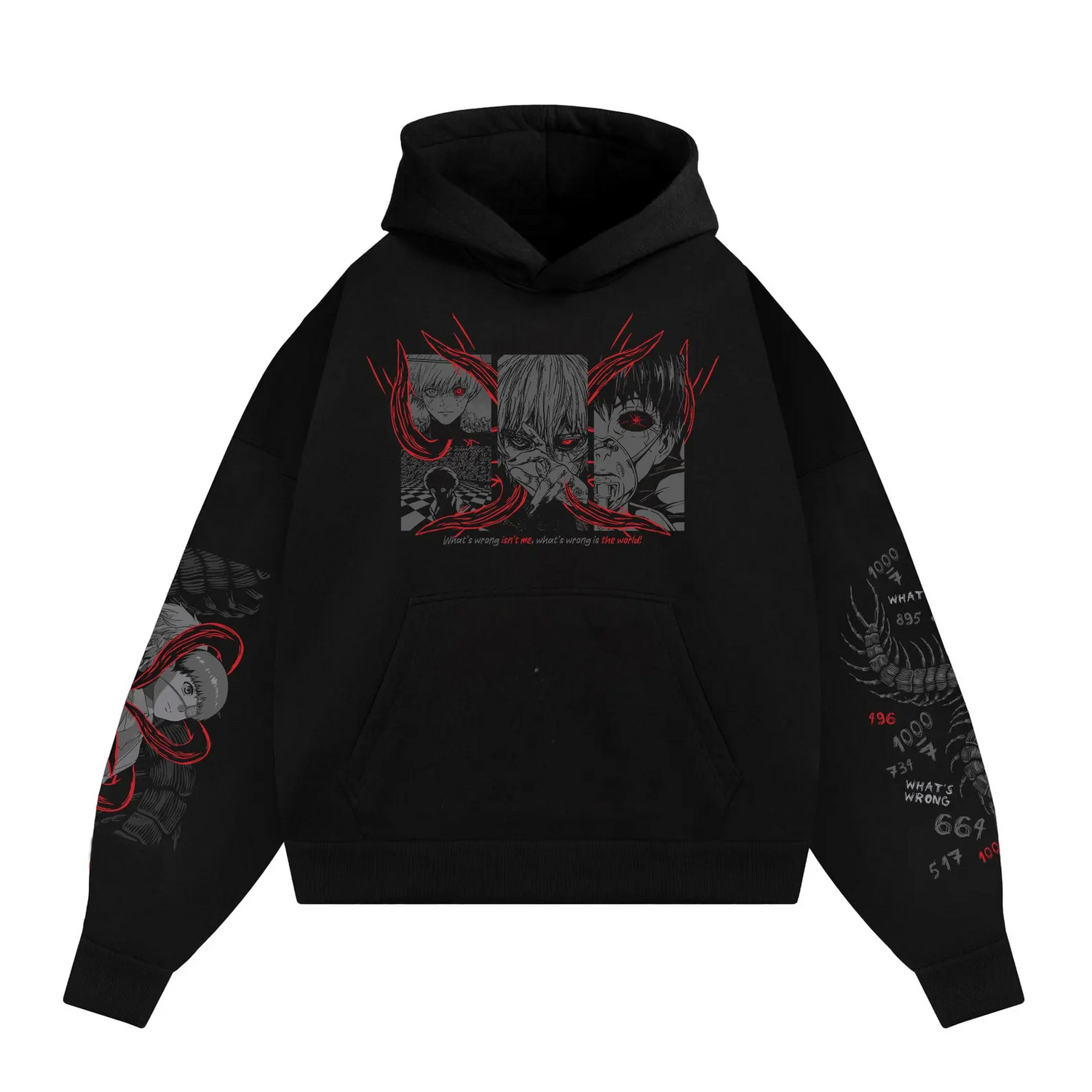 Tokyo Ghoul Ken Kaneki Anime Cotton Hoodie