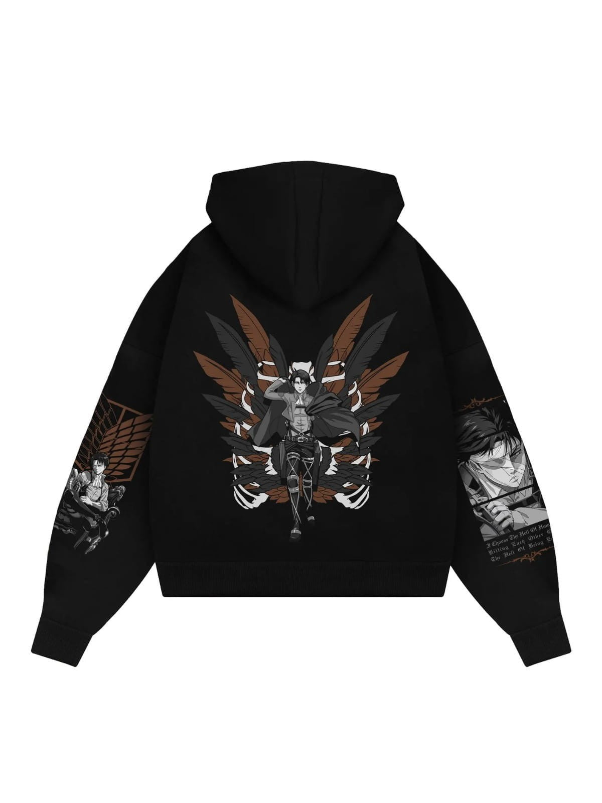 Attack on Titan Levi Anime Cotton Hoodie