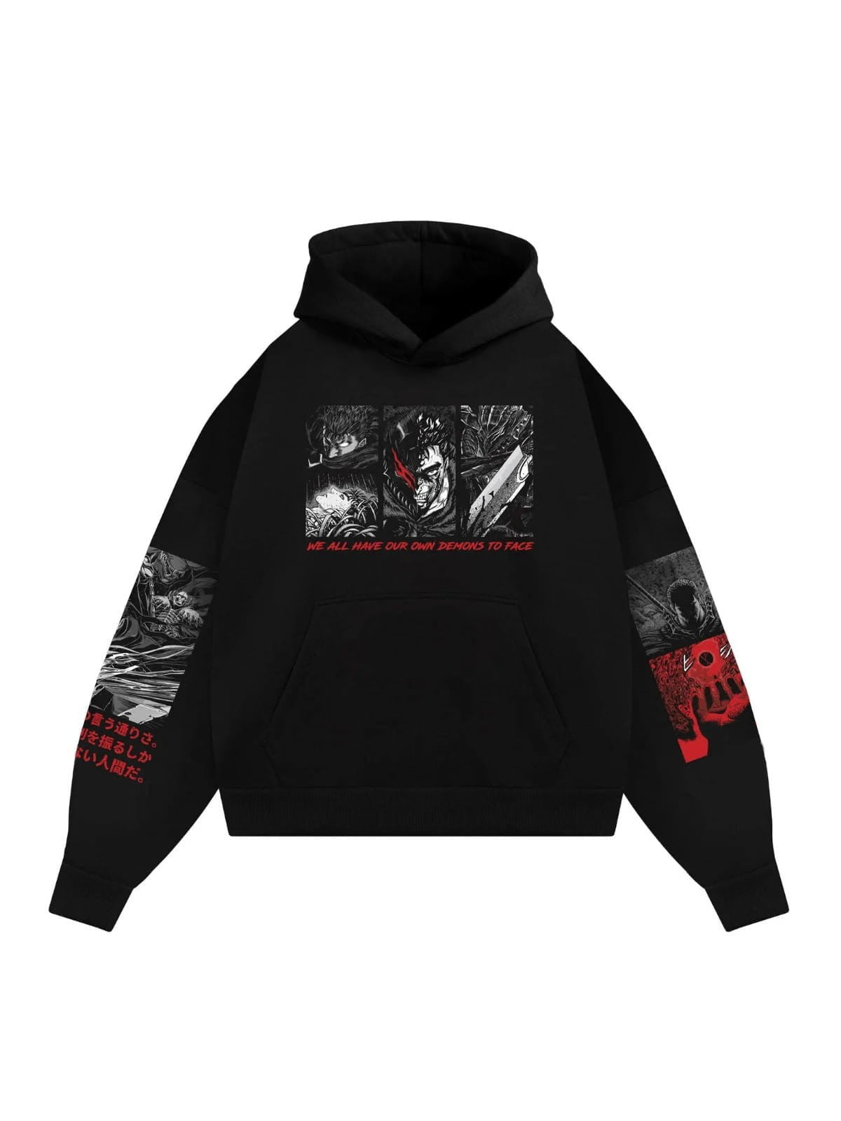 Berserk Guts Anime Cotton Hoodie