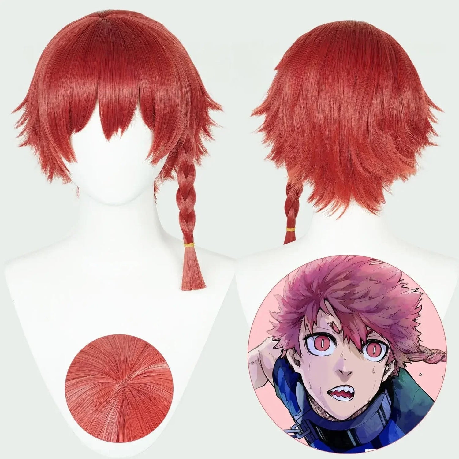 Cosplay Wig Anime Blue Lock Ranze Kurona