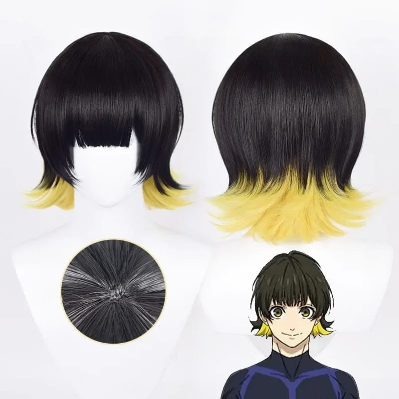 Cosplay Wig Anime Blue Lock Meguru Bachira