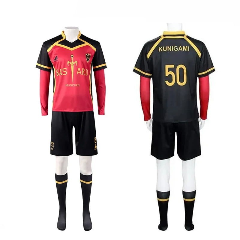 Anime Cosplay Costume Blue Lock Rensuke Kunigami