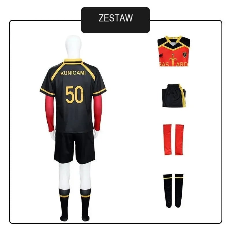 Anime Cosplay Costume Blue Lock Rensuke Kunigami