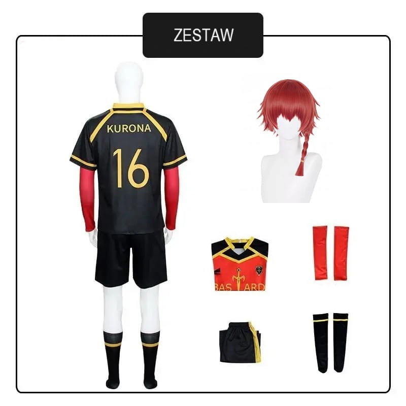 Anime Cosplay Costume Blue Lock Jingo Raichi