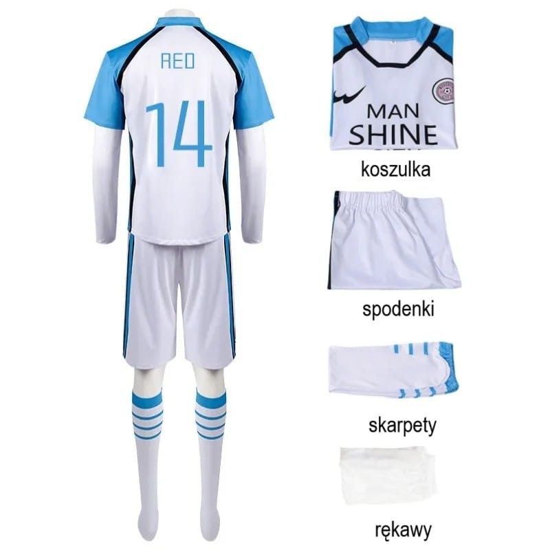 Anime Cosplay Costume Blue Lock Reo Mikage