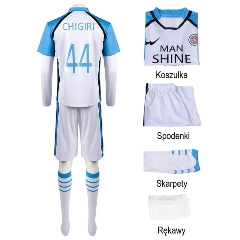 Anime Cosplay Costume Blue Lock Hyoma Chigiri