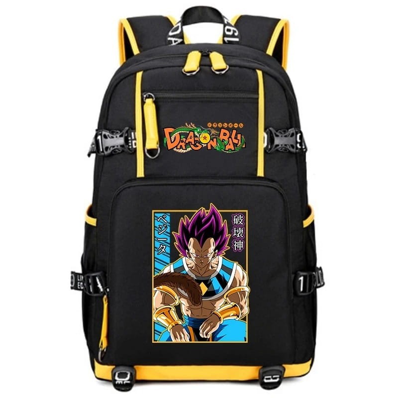 Anime School Backpack Dragon Ball Vegeta God of Destruction