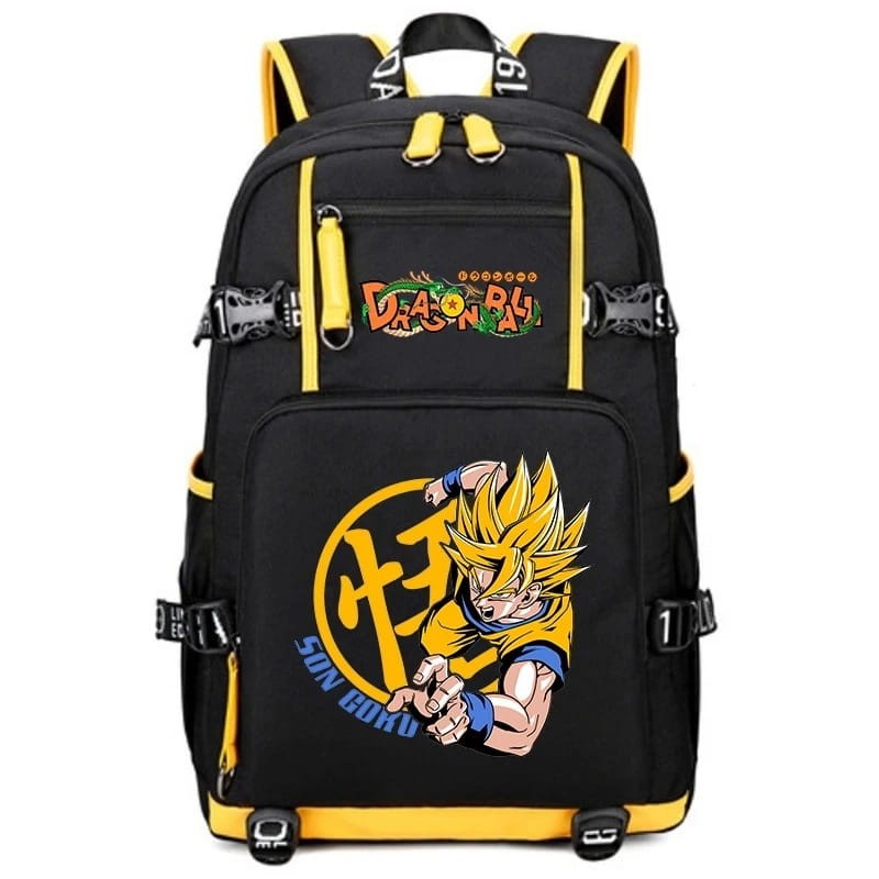 Anime School Backpack Dragon Ball Son Goku Super Saiyan